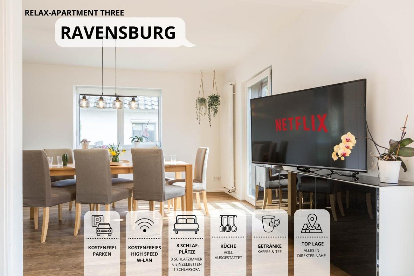 Relaxapartment Fuer Bis Zu 8 Gaeste, Familienfreundlich, Mit Viel Platz Und Garten Ravensburg Esterno foto